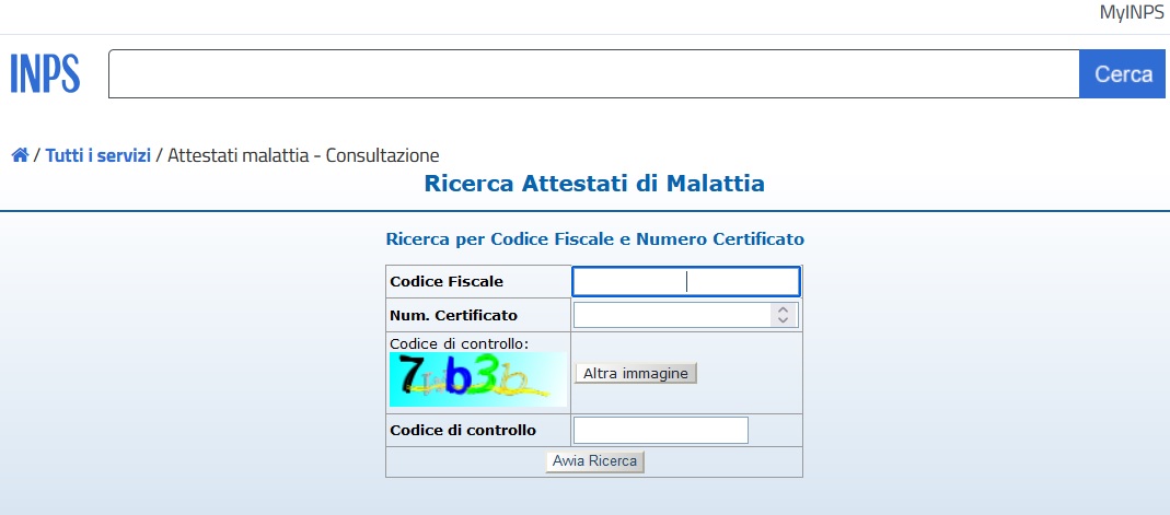 scaricare certificato inps malattia colf badante